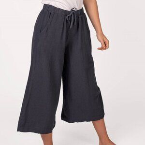 NWT Soul Flower Hemp Palazzo Pants – Charcoal Gray (Sm/M & 2X)